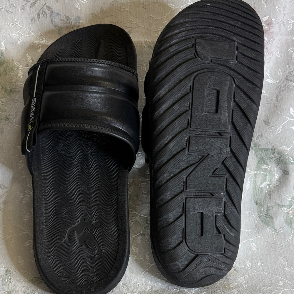 AND1 Black Men's Slide Sandals